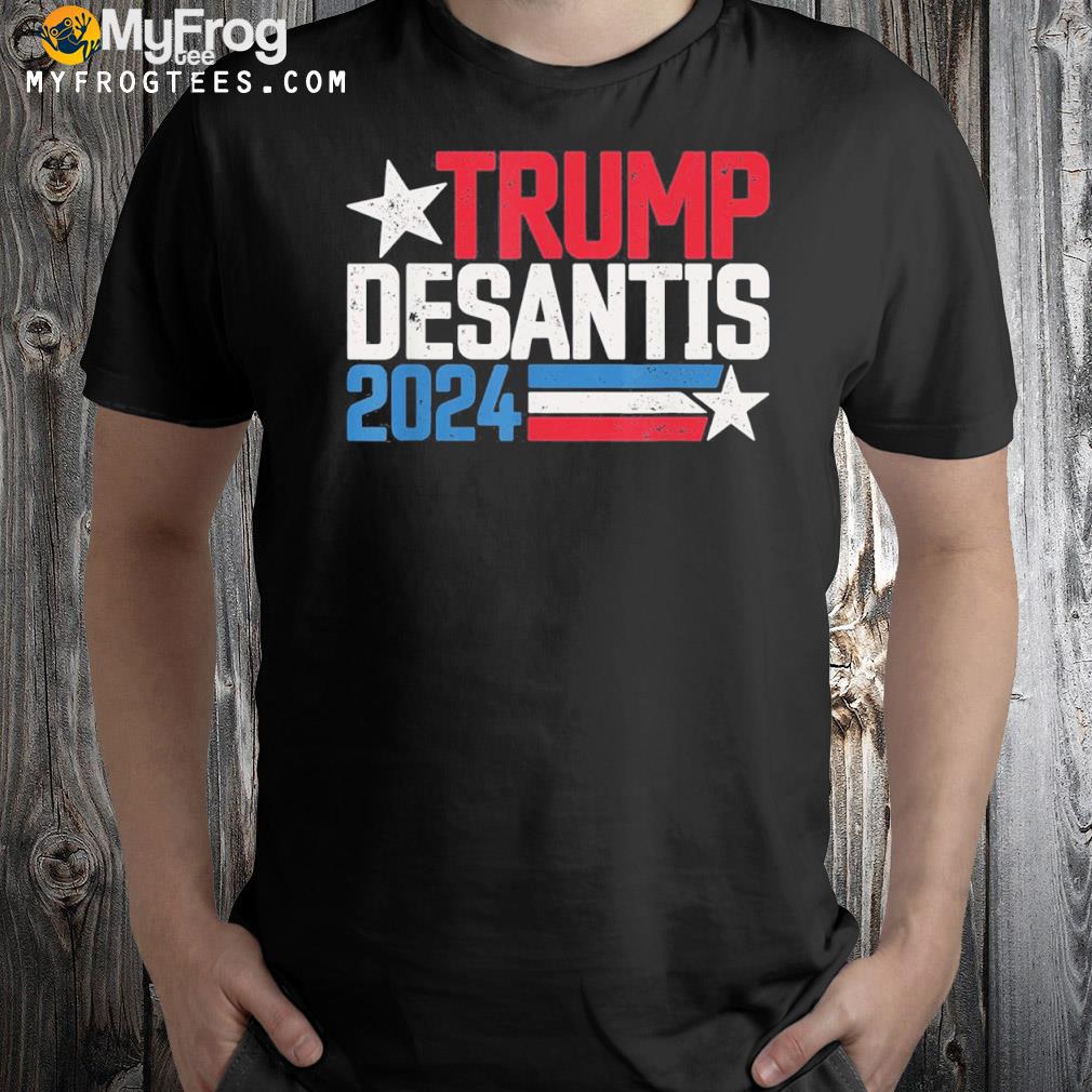Trump Desantis 2024 Vintage Distressed Trump Desantis 2024 Classic Shirt