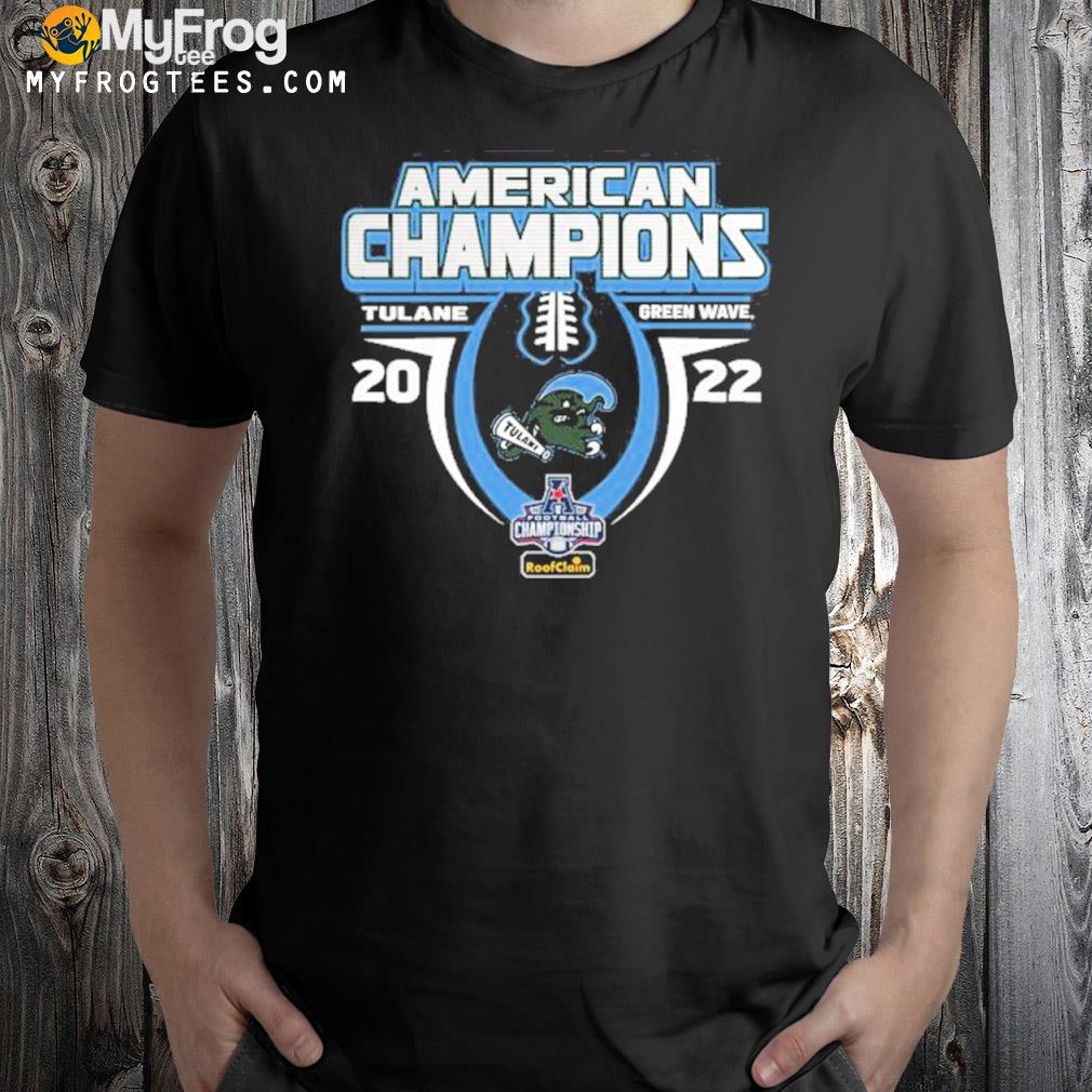 Tulane aac Football conference champions logo T-shirt