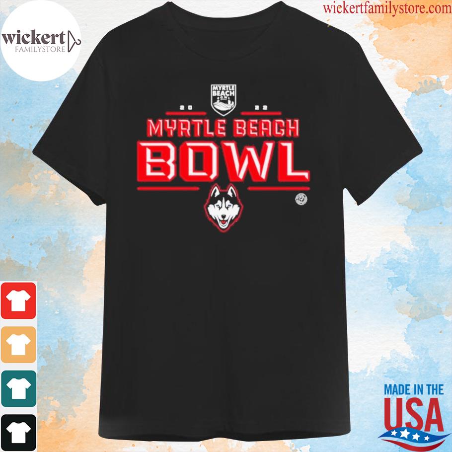 Uconn Huskies 2022 Myrtle Beach Bowl logo Shirt