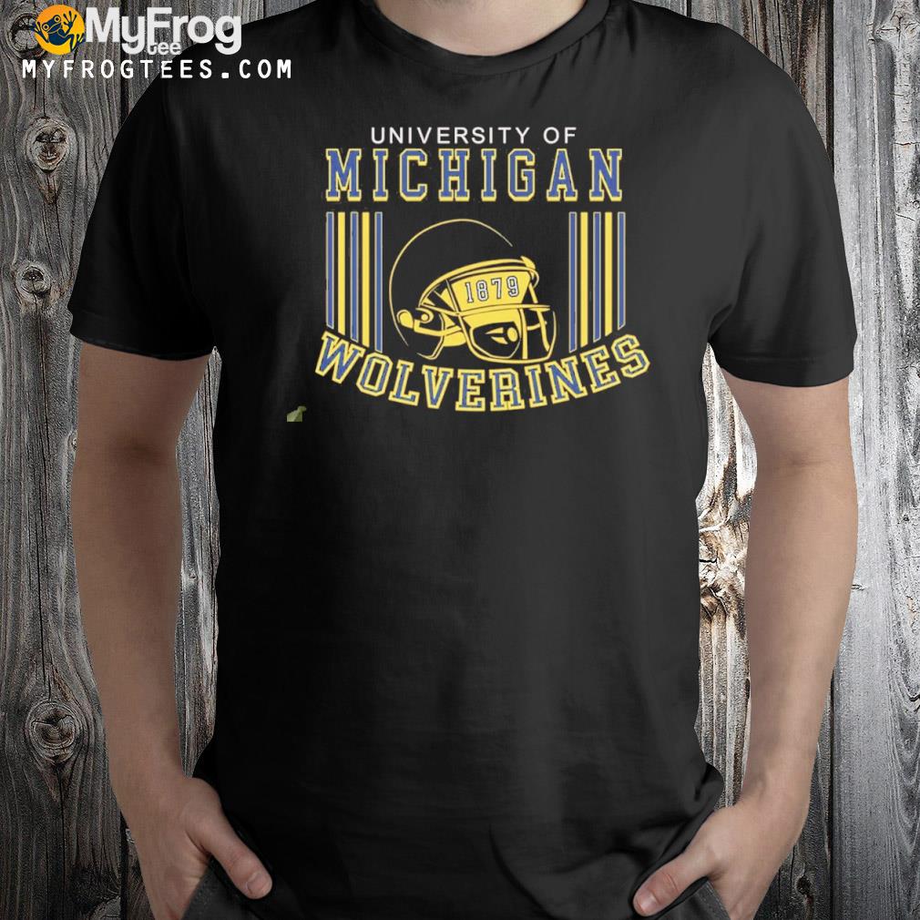 University Of Michigan Michigan State Michigan Wolwerines Tee Shirt