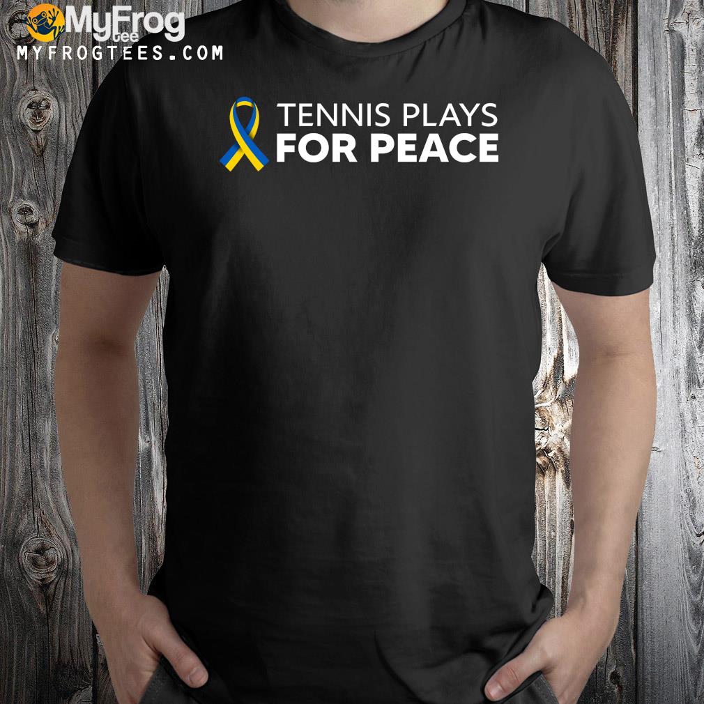 Us open tennis plays for peace t-shirt