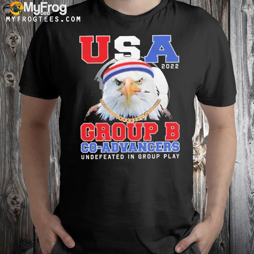 Usa group b co-advancers undefeated in group play shirt