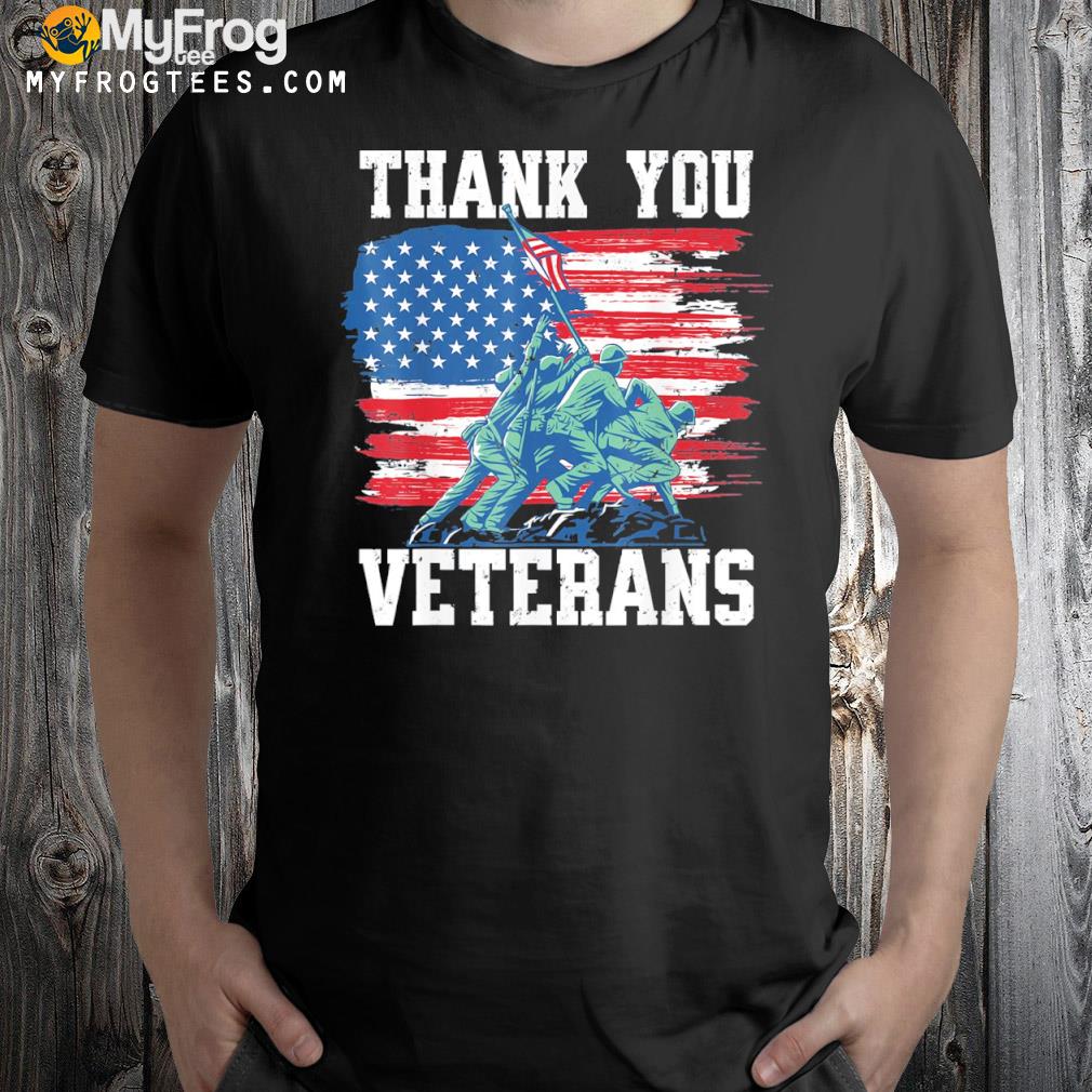 Veterans day thank you veterans us military soldiers shirt