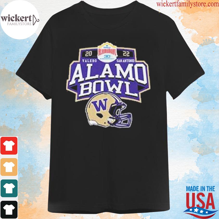 Washington Huskies 2022 Alamo Bowl 30th Anniversary T-shirt