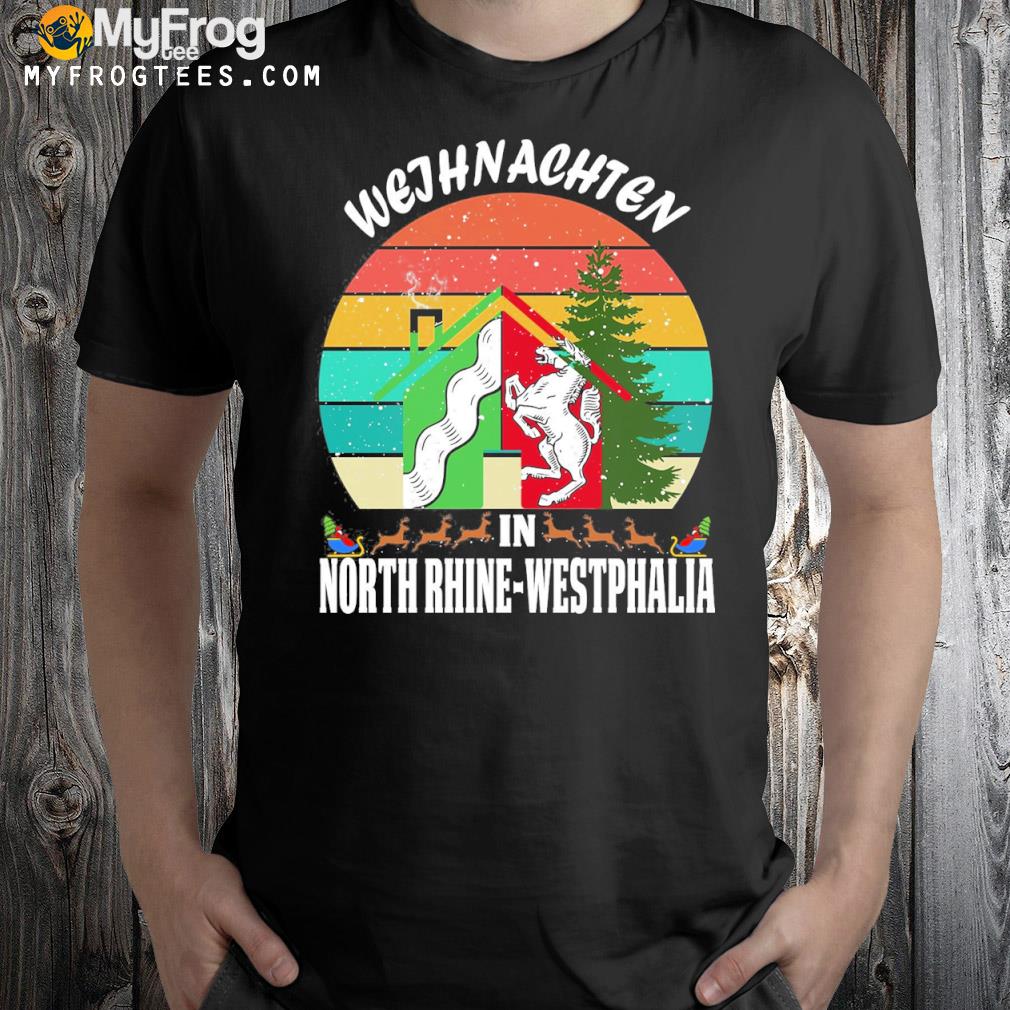 Weihnachten north rhine westphalia vintage shirt