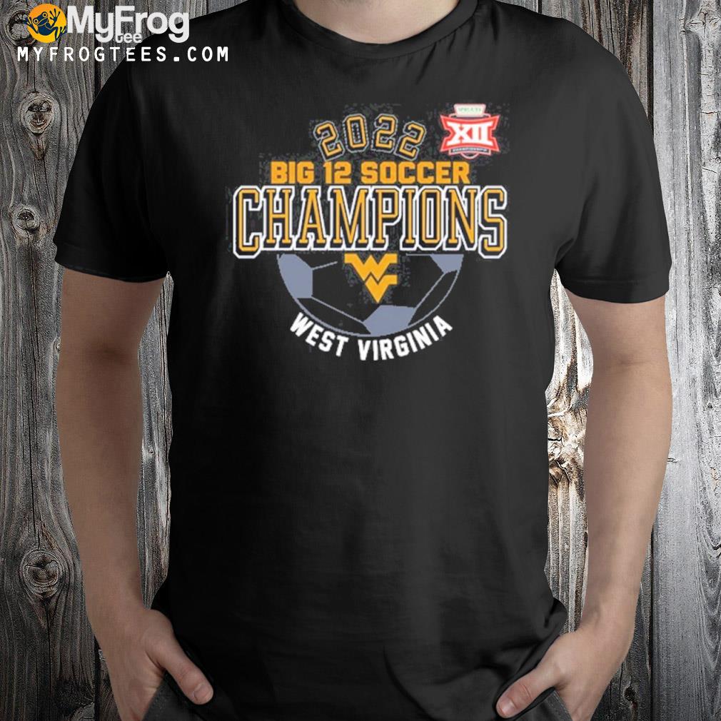 West Virginia 2022 Big 12 Soccer Champions Shirt