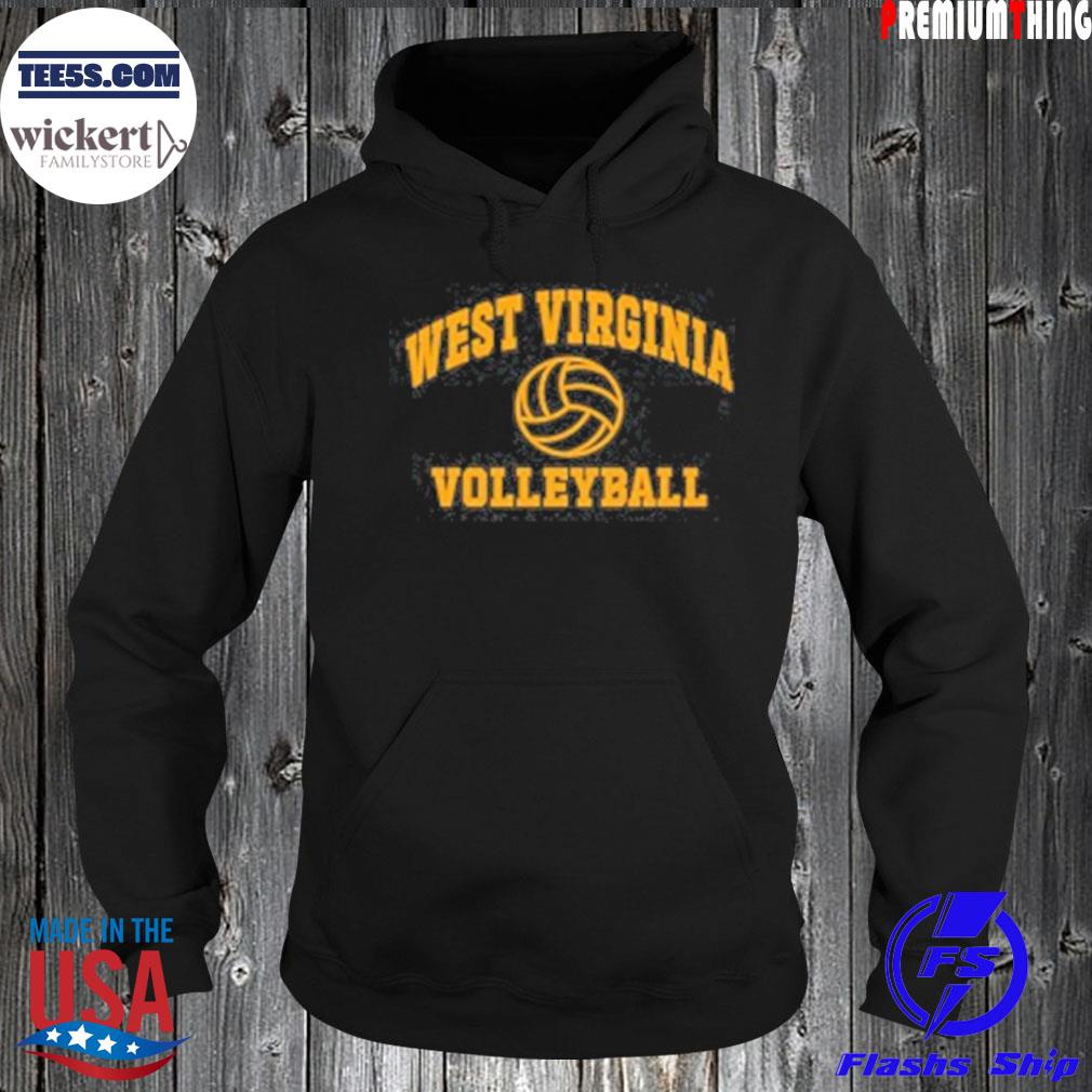 West Virginia mountaineers volleyball icon powerblend s Hoodie