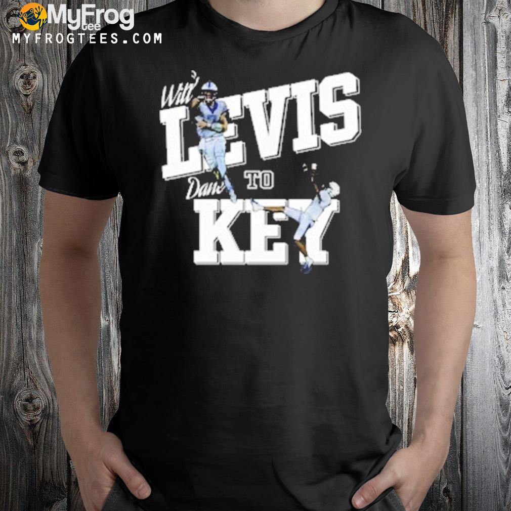 Will levis dane to key official clothing shirt