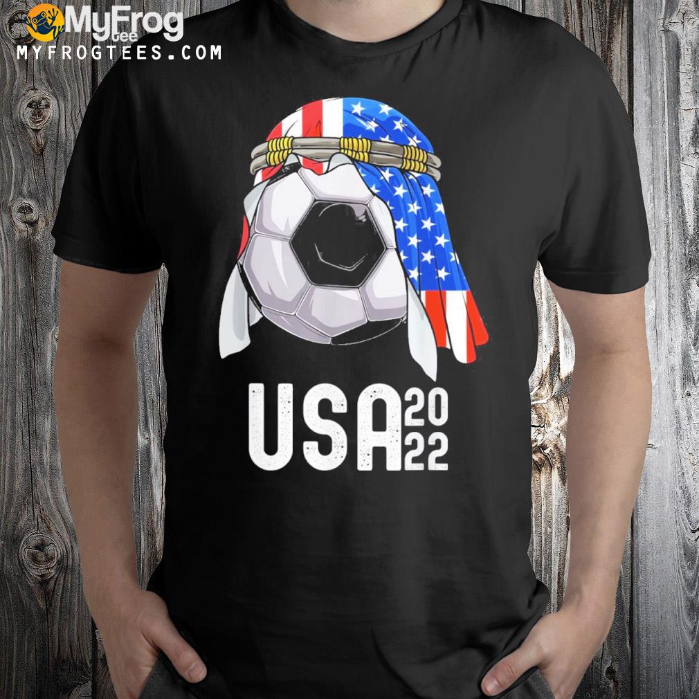 Word Cup USA Soccer Team 2022 World Football USA Soccer Team Fans Shirt
