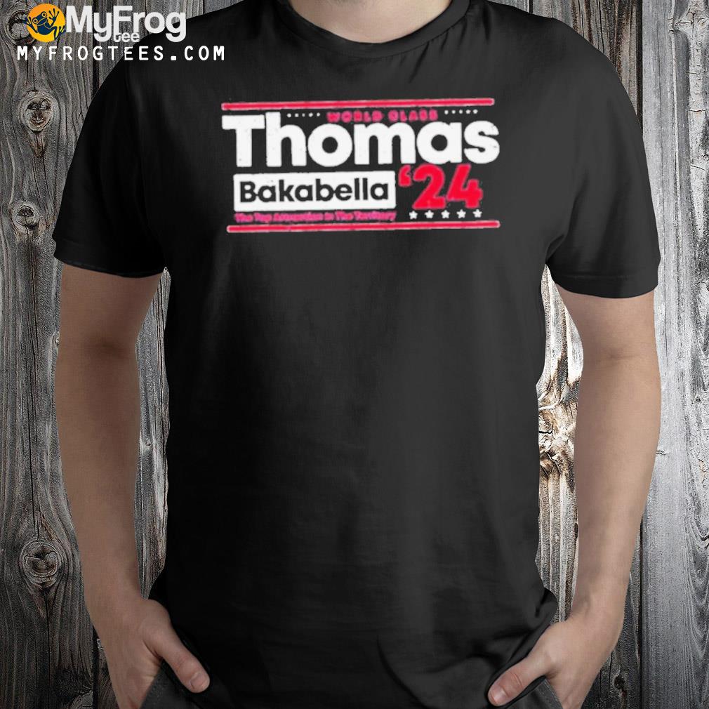 World Class Thomas Bakabella 2024 the top attraction in the Territory shirt