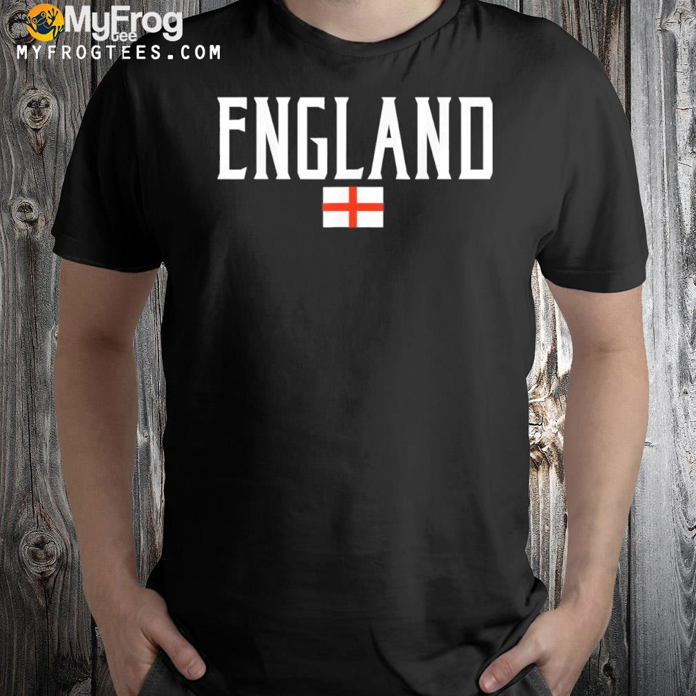World Cup England Soccer English Flag Pride Soccer Shirt