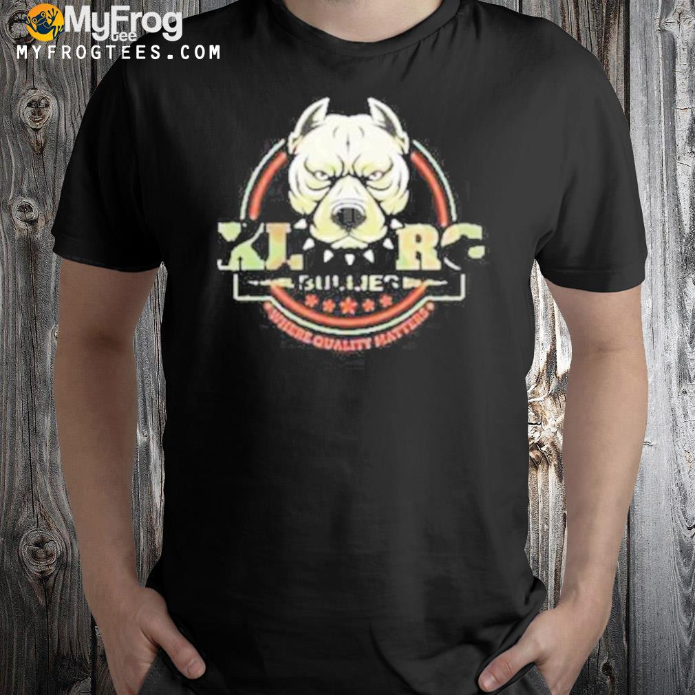 Xlrg's camo dog logo shirt