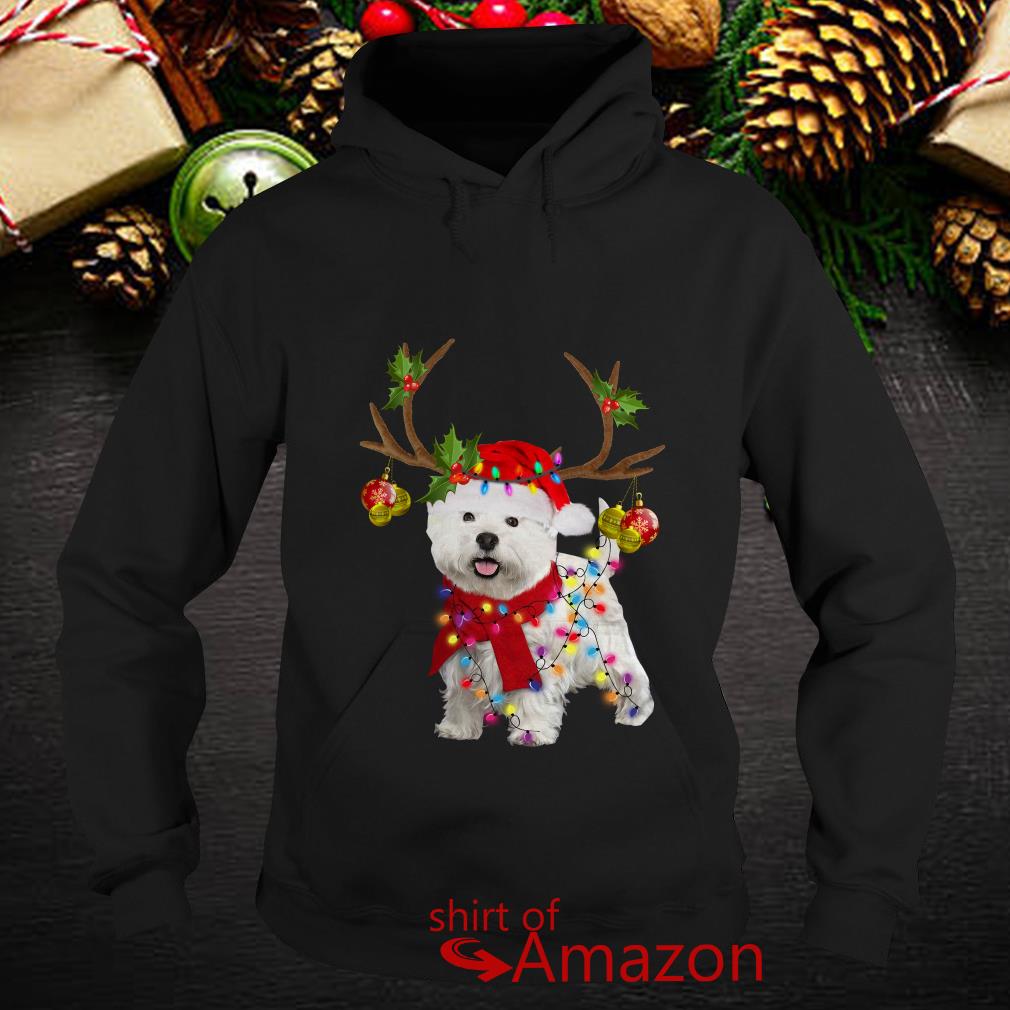 dog reindeer hoodie