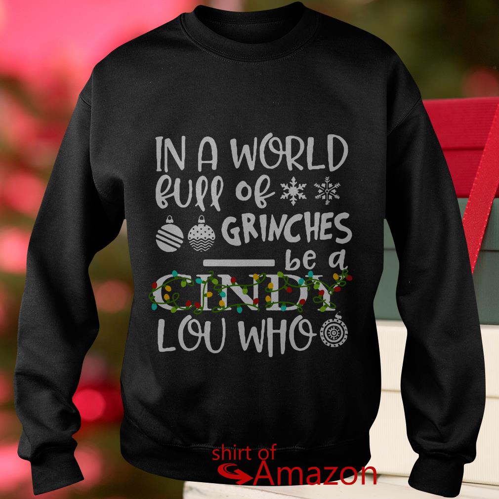 cindy lou who women's shirt