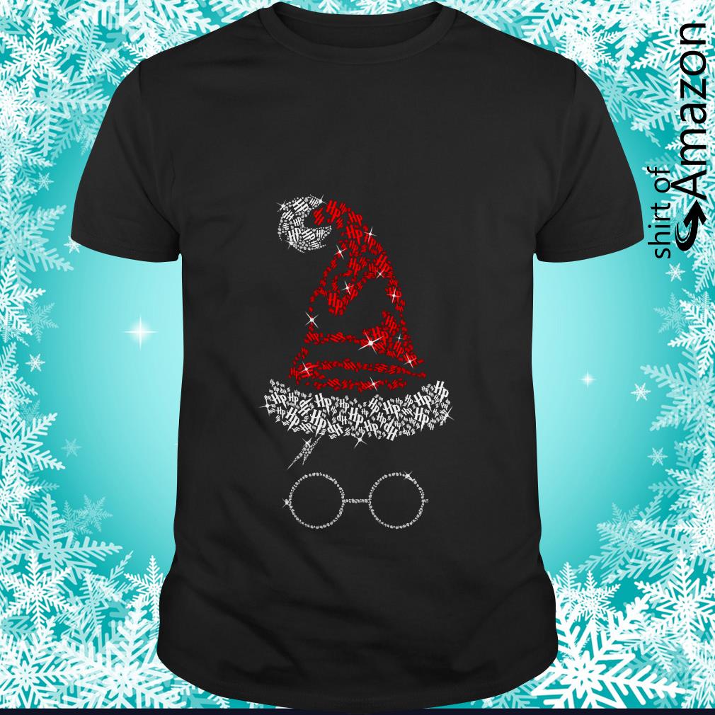 verbrand Normalisatie Ontkennen Rhinestone Sorting hat Harry Potter Christmas shirt, hoodie, sweater,  ladies-tee and tank top
