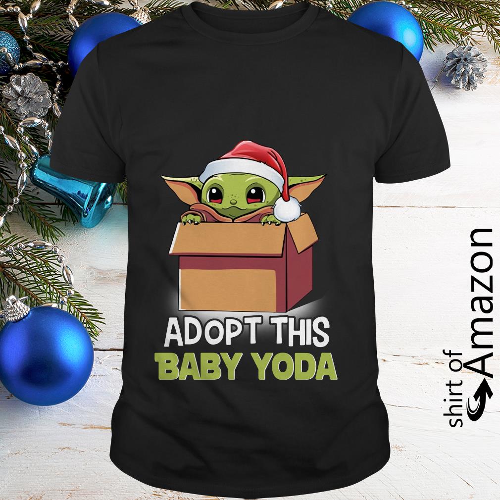 baby yoda christmas shirt