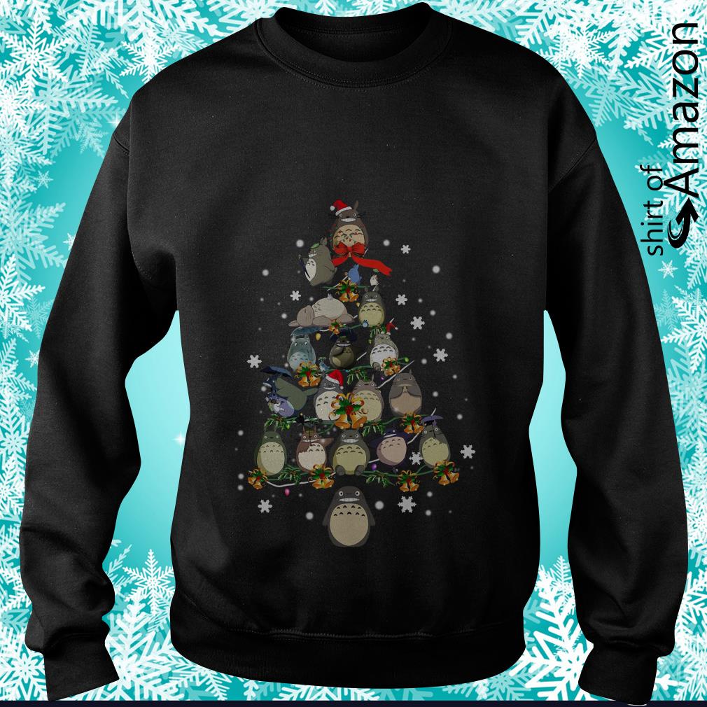 totoro christmas shirt