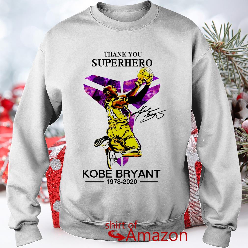 thank you kobe shirt