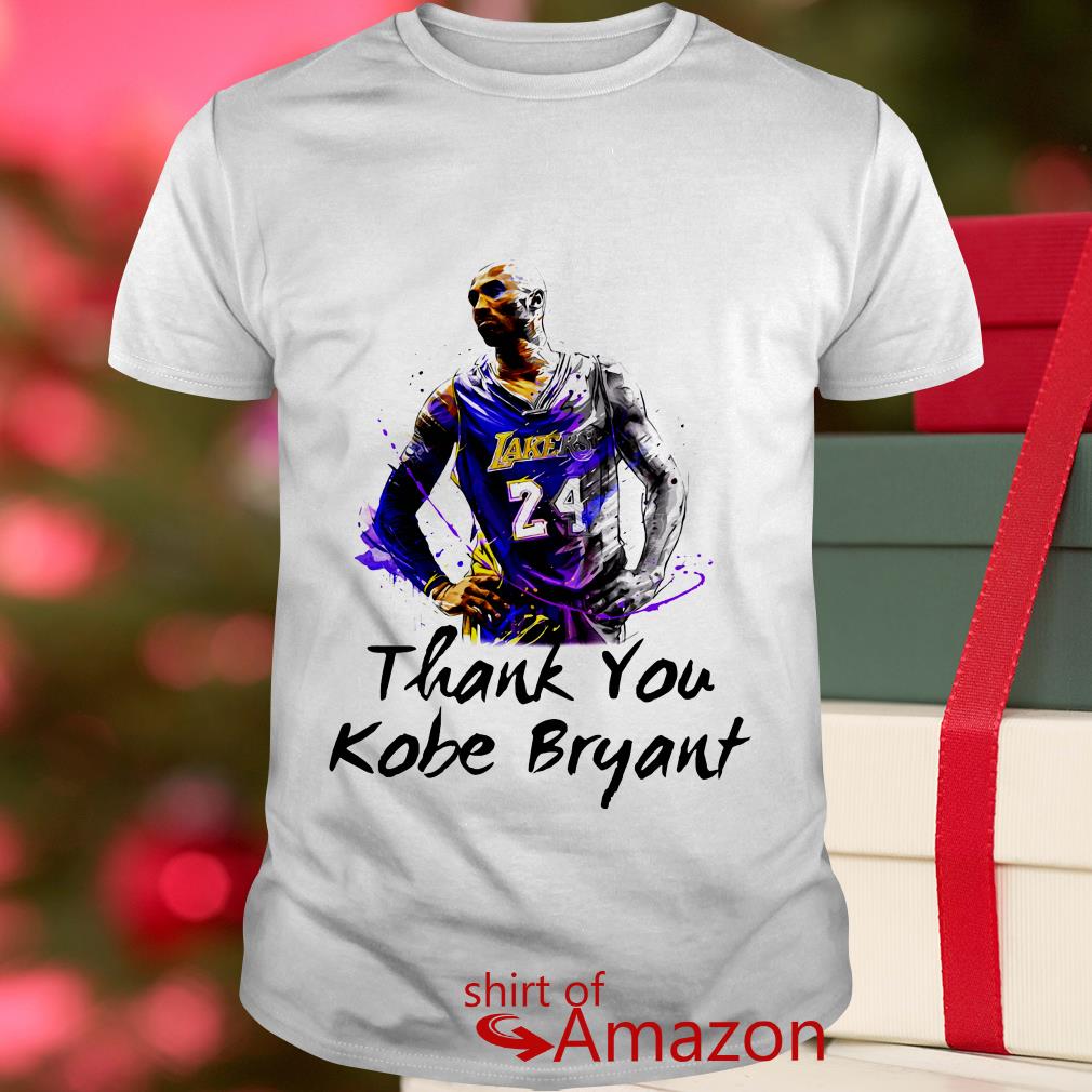 thank you kobe shirt