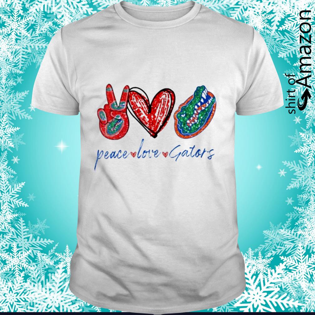 Peace love Florida Gators shirt hoodie sweater ladies tee and