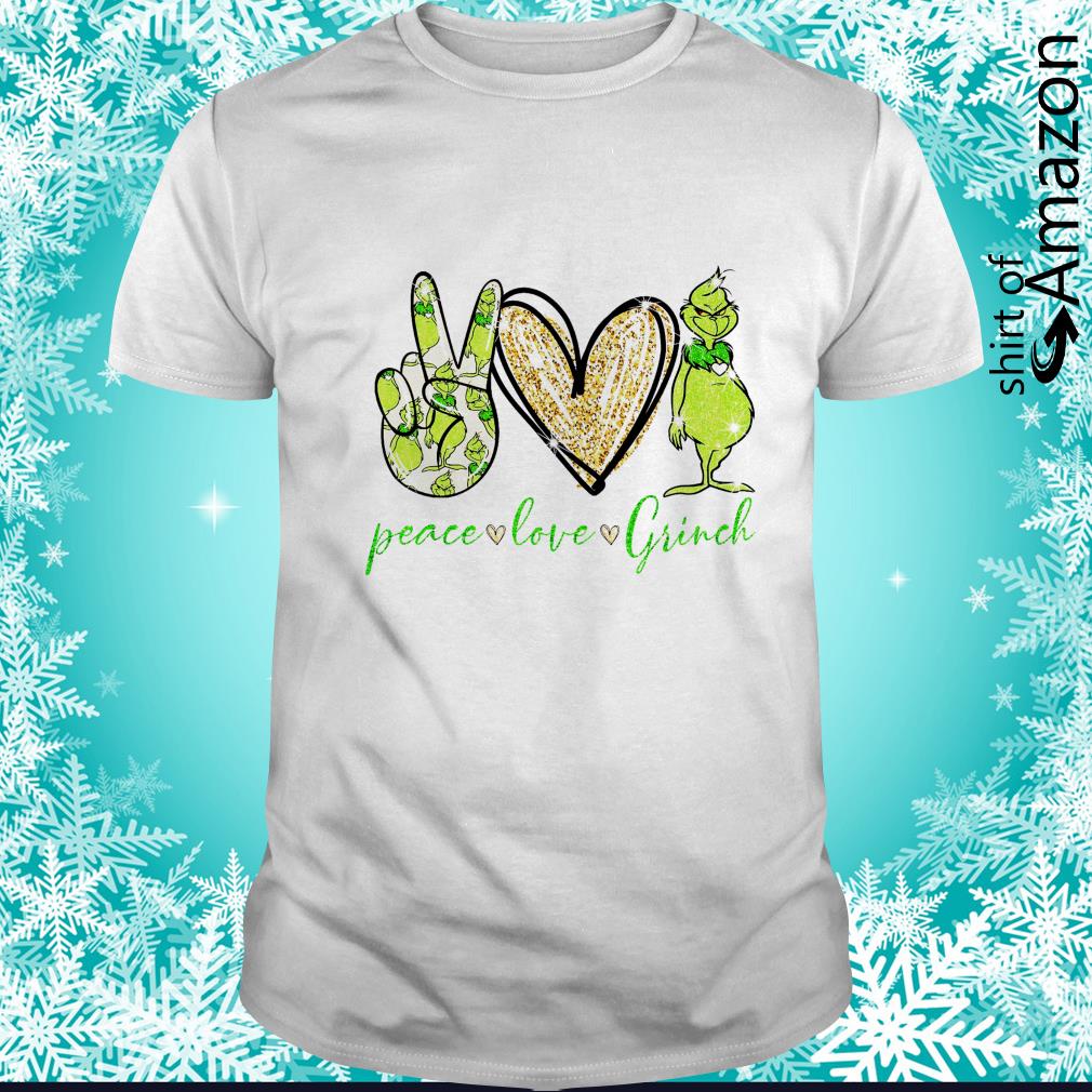peace love grinch shirt