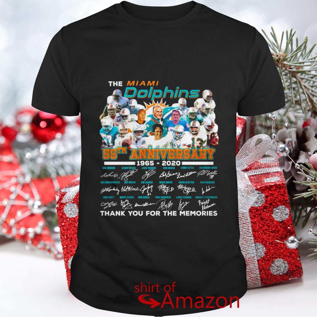 Miami Dolphins Legends Players 2023 Signatures Shirt