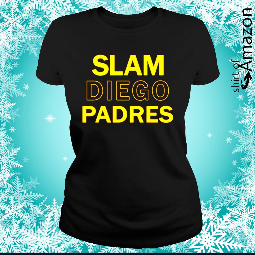 slam diego padres t shirt