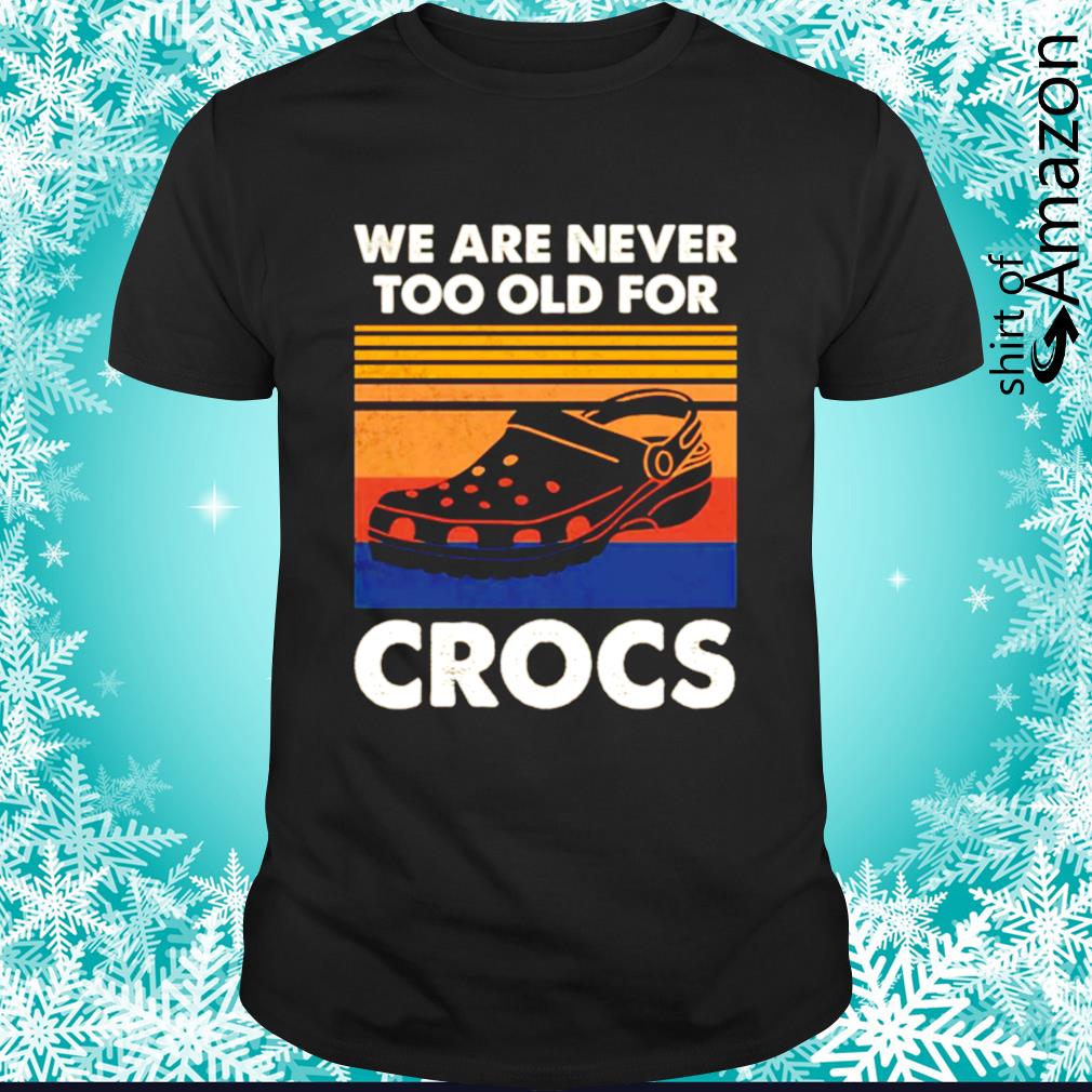 crocs shirt for sale