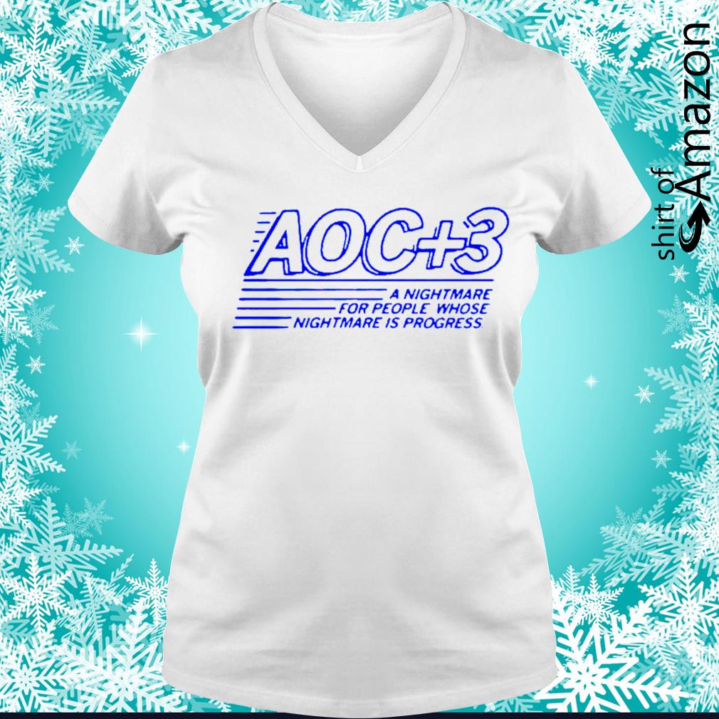 aoc plus three shirt