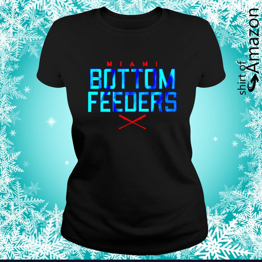 bottom feeders marlins t shirt