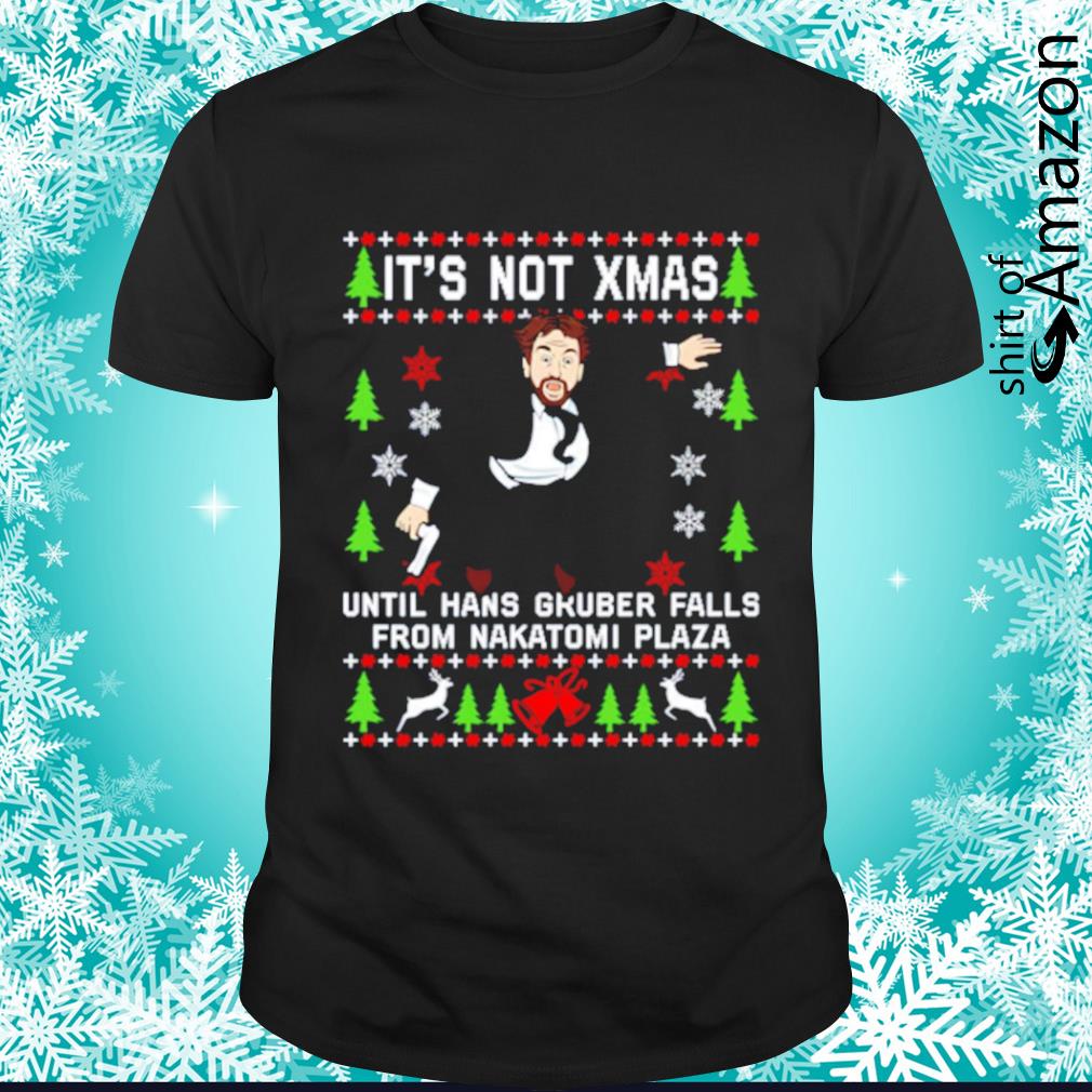 hans gruber christmas t shirt