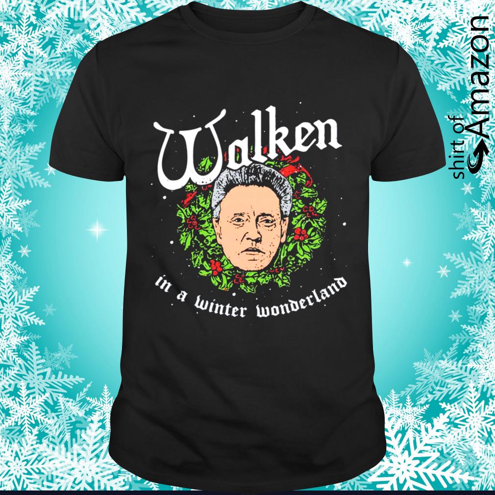 walking in a winter wonderland shirt