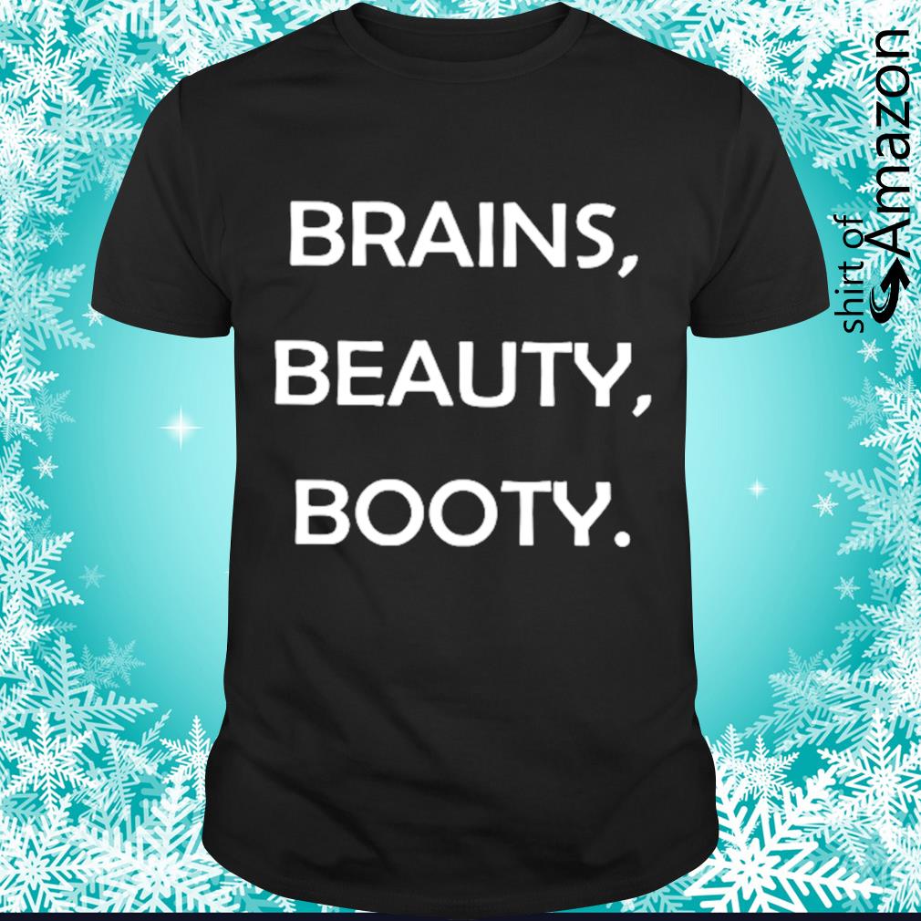 brains beauty booty shirt boohoo