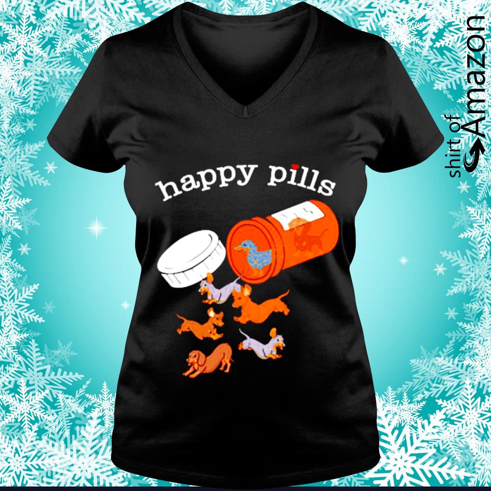 happy pills dog shirt