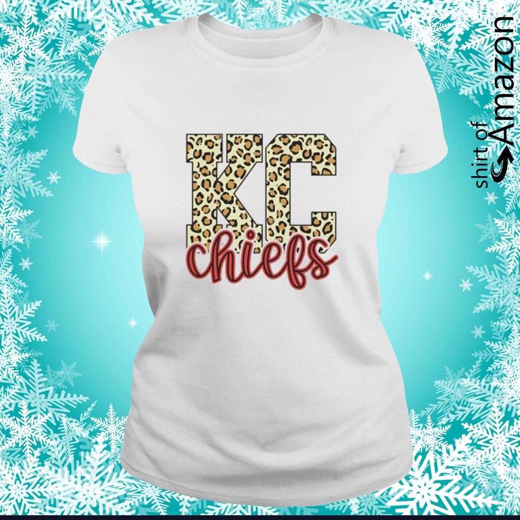 Kansas City Chiefs Cheetah Leopard shirt - T-Shirt AT Fashion LLC